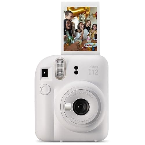 Fujifilm INSTAX Mini 12 Instant Camera Party Bundle - Clay White thumbnail 3