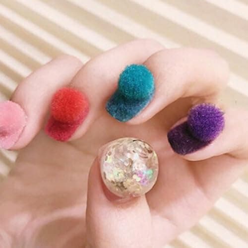 12 Jars Nail Glitter for Nail Art Velvet Powder DIY Manicure Plush Powder Nail Art Decoration Manicure Tool DIY Nail Flocking Powder Kit thumbnail 4