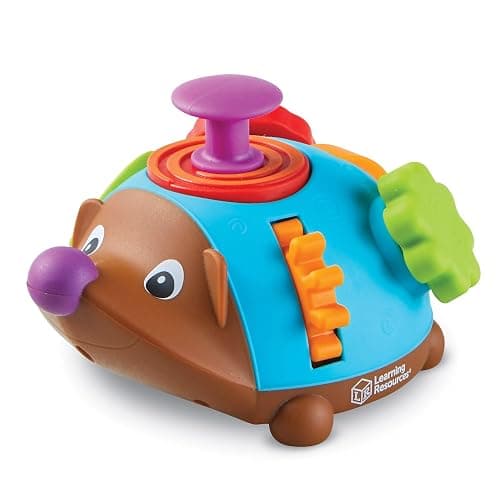 Learning Resources Spike the Fine Motor Hedgehog Fidget Friend - Ages 18+ months Fine Motor and Sensory Play Toy, Educational Toys for Toddlers, Toddler Montessori Toys thumbnail 4