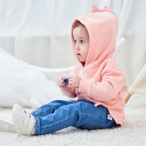 famuka Little Kids Dinosaur Hoodie Toddler Boy Girl Sweatshirt Unisex Casual Tops thumbnail 2