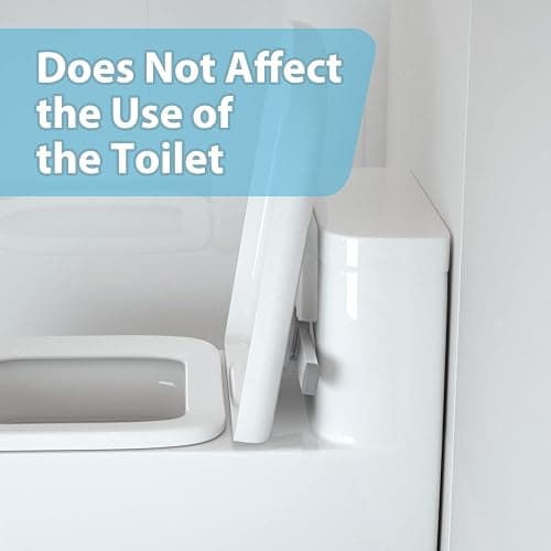 4our Kiddies Baby Toilet Lock (2 Pack) for Child Safety, Baby Proof Toilet Seat Lock with 2 Extra Pallet Fit for Most Standard Toilet, Easy Intallation Toilet Lid Lock with 2 Extra 3M Adhesive thumbnail 7