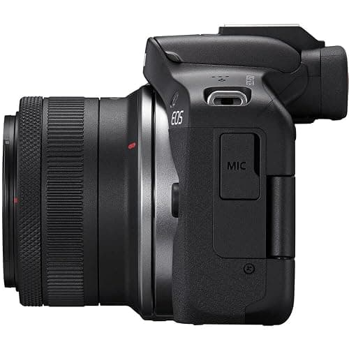 Canon EOS R50 Mirrorless Camera Kit – APS-C RF Camera with 18-45mm Lens, 4K Video, Dual Pixel AF II & Vari-Angle Touchscreen (5811C012) + Shoulder Bag + 64GB Memory Card thumbnail 4