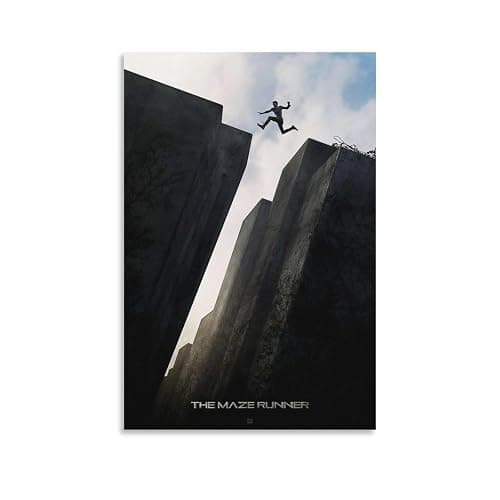The Maze Runner Science Fiction Action Thriller Movie Poster (5) Poster Decorative Painting Canvas Wall Art Living Room Posters Bedroom Painting 12x18inch(30x45cm) - 12x18inch(30x45cm) - Unframe-style - Image 1