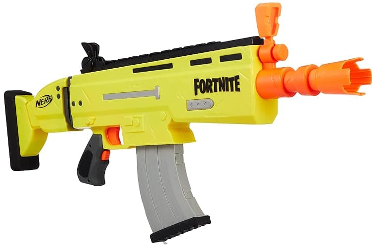 Fortnite AR-L Nerf Elite Dart Blaster - Motorized Toy Blaster, 20 Official Nerf Fortnite Elite Darts, Flip Up Sights - for Youth, Teens, Adults - Image 1