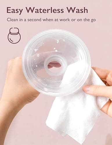 Momcozy Breast Pump Wipes for Parts Cleaning On-The-Go,Flash Clean,30 Count | Multipurpose Reusable thumbnail 4