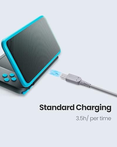 3DS Charger, VOYEE 3DS Charger Compatible with Nintendo 3DS/ DSi/DSi XL/ 2DS/ 2DS XL/New 3DS 100-240V Wall Plug Adapter thumbnail 5