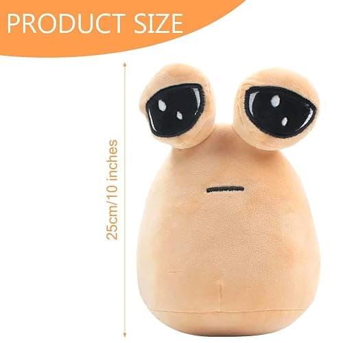 My Pet Alien Plush Toy 25CM/10Inch - Cute Stuffed Animal Doll for Fans Gift - Kawaii Plushie Game Toy thumbnail 3