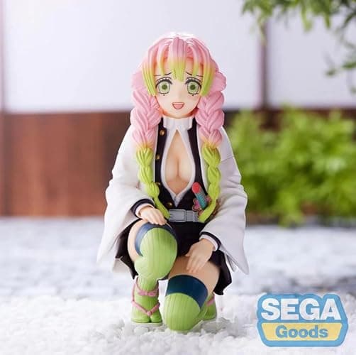 SEGA - Demon Slayer: Kimetsu no Yaiba - Mitsuri Kanroji - Hashira Meeting PM Perching Statue thumbnail 3