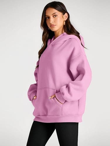 Trendy Queen Womens Oversized Hoodies Fleece Sweatshirts Fall Fashion Pullover Sweaters Winter Clothes thumbnail 3