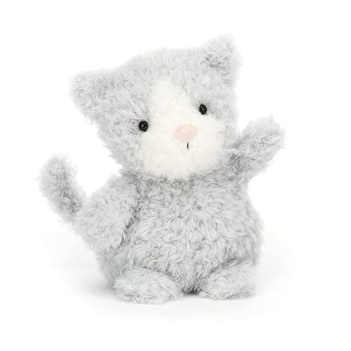 Jellycat Little Kitten Cat Stuffed Animal, 7 inches- Cats and Kittens Plush Toy - Classic Children's Gift thumbnail 2