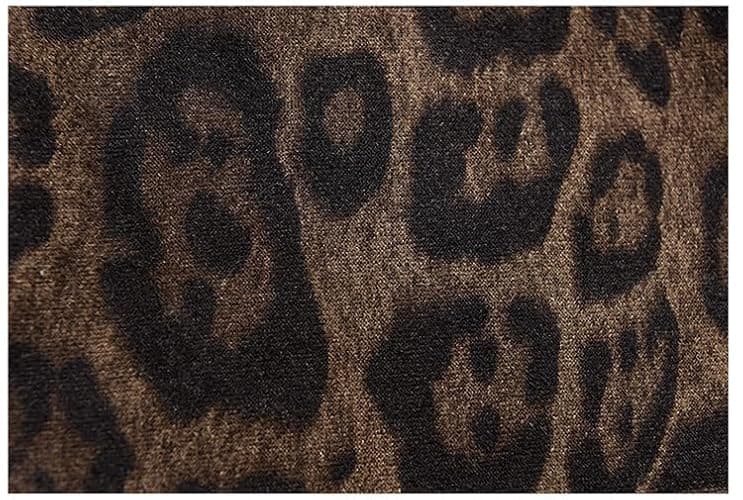 HOKMAH Fashion Cheetah Backpack Shoulder Bag, Trendy y2k Design Daypack Bookbag Leopard Print Coquette Purse Women Men Daily (Brown) thumbnail 5