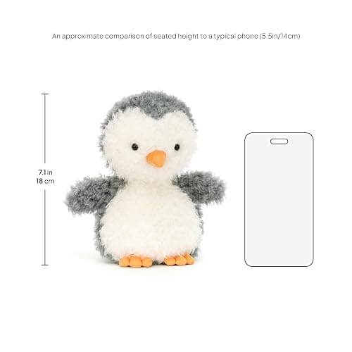 Jellycat Little Penguin Stuffed Animal, 7 inches - Bird Plush Toy - Classic Children's Gift thumbnail 2