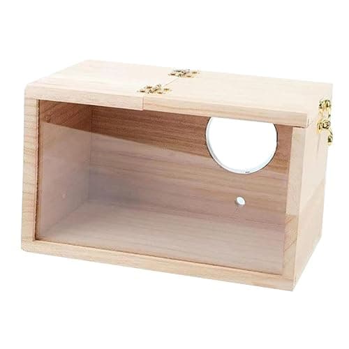 Parrot Breeding Box,Parrot Nesting House - Parrot Breeding Mating Box, Bird Nesting House, Parakeet Breeding Box for Cage, Budgies, Lovebirds, Cockatiel thumbnail 9