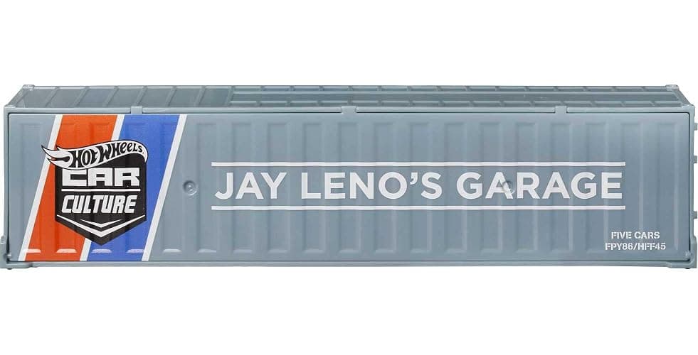 Hot Wheels Jay Leno's Garage Container Set, 5 1:64 Scale Premium Cars in Collectible Container, Metal/Metal & Realriders, Gift for Collectors thumbnail 6