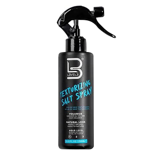 L3 Level 3 Sea Salt Texturizing Spray - Creates Beachy Waves and Texture - Casual Hair Finish - Image 1