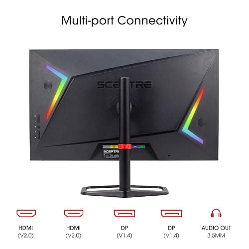 Sceptre New 27 inch 240Hz Gaming Monitor AMD FreeSync Premium HDMI x2 DisplayPort x2 1ms100% sRGB Build-in Speakers Machine Black 2026 (E275B-FWD240 Series) thumbnail 5