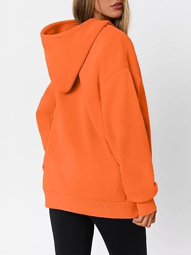 WYNNQUE Hoodies for Women Oversized Sweatshirts Fall Fashion Outfits 2025 Casual Sweaters Tops Fleece Workout Winter Clothes thumbnail 4