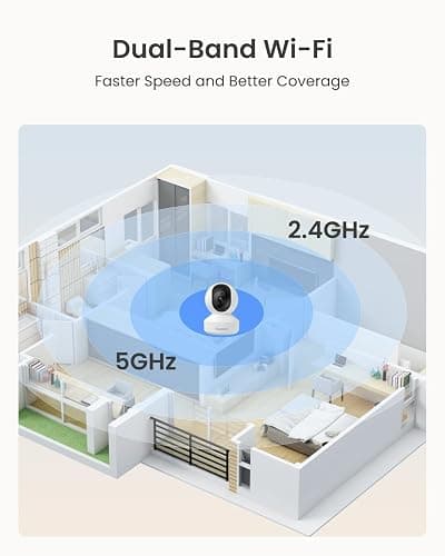 REOLINK E1 Pro 3K PT Wi-Fi Indoor Camera for Baby & Pet Monitoring, Auto Tracking, 5MP Night Vision Enhanced by F1.6 Aperture, Person/Pet/Baby Crying Detection, 2.4/5GHz Wi-Fi, Two-Way Audio thumbnail 7