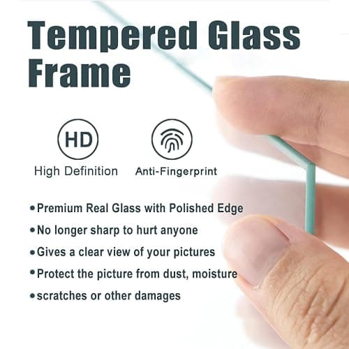 TKYGU 5x7 Picture Frame with Real Glass, 4 set Ornate Vintage Picture Frames for Wall or Tabletop Display, Gold 5 x 7 Frame for Wall home best gift thumbnail 3