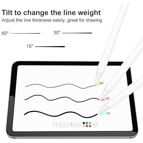 Stylet Tactile Stylo Écran,Stylet capacitif Universel Haute sensibilité,2 en 1 Stylus Stylet Stylo écran Tactile,Compatible avec Tablets/Lenovo/Huawei/HTC/Pixel thumbnail 2