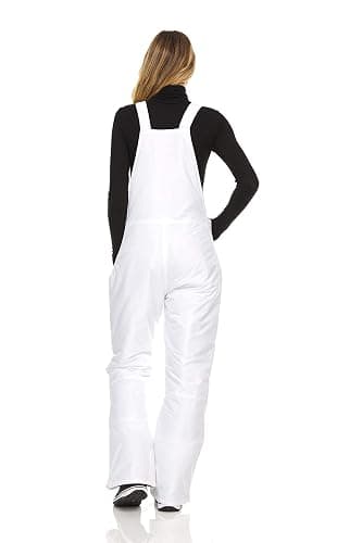 Arctic Quest Womens Ski Snow Bibs Pants Insulated Water Resistant Overalls Snowboarding Winter Waterproof Pants Women thumbnail 4