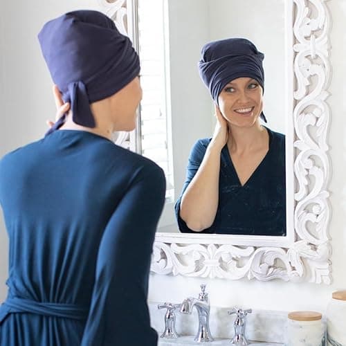 MoonstoneSeven Hair Plop - Curl Prep Wrap for Drying, Shaping & Frizz Control - Soft Cotton Lycra Hair Wrap for Wavy & Curly Hair - Reduces Frizz, Shortens Dry Time & Enhances Curl Definition - Maroon thumbnail 3