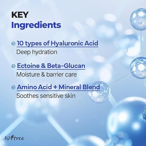ISNTREE Hyaluronic Acid Daily Sun Gel 50ml, 1.69 fl oz | SPF 30 | Korean Skincare | Moisturizing | No White Cast | Lightweight | Mild Formula | Daily SPF | Korean Sunscreen | Broad Spectrum thumbnail 6