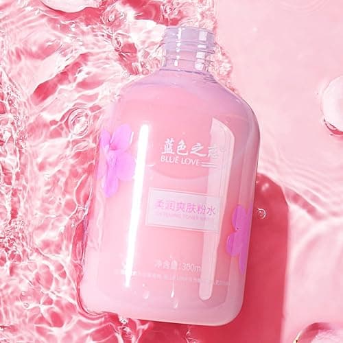 BLUE LOVE Pink Toner for Face - Hydrating & Soothing Water Formula with Hyaluronic Acid, Refines Pores, Balances pH, Gentle for Daily Use on All Skin Types thumbnail 7