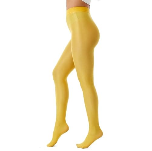 Frola Shaping Tights for Women 70D Shimmery Pantyhose for Dance Ballet Glitter Socks thumbnail 2
