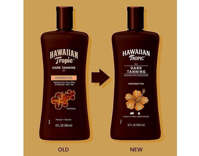 Hawaiian Tropic Dark Tanning Oil Original 8 oz (Pack of 2) thumbnail 3