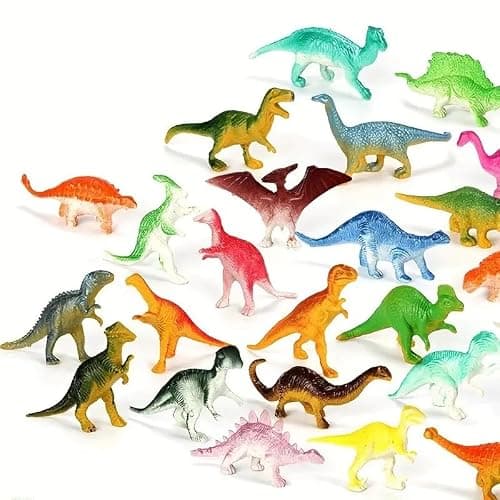 16PCS Dinosaur Toy Set – Realistic Mini Dino Figures for Kids | Educational Dinosaur Toys for Boys & Girls | Party Favors, Cake Toppers, Birthday Gift, Stocking Stuffers (Plastic, Ages 3+) thumbnail 6