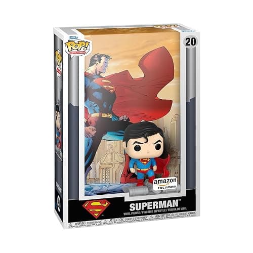 Funko Pop Comic Cover: DC - Superman 85th Anniversary - DC Comics - Amazon Exclusive - Collectable Vinyl Figure - Gift Idea - Official Merchandise - Toys for Kids & Adults - Image 1