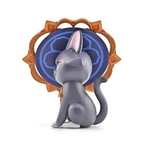 GOLEHS Genshin Impact Cat Figurine - 3.75" Cute Anime Collectible Figure, Diluc/Childe/Keqing, Gift for Fans and Cat Lovers, thumbnail 5