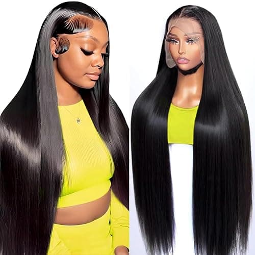 Tuneful 13x6 HD Lace Front Wigs Human Hair Pre Plucked 30 Inch 100% Human Hair lace Front Wigs for Black Women 13x6 Lace Frontal Wig with Baby Hair - Image 1