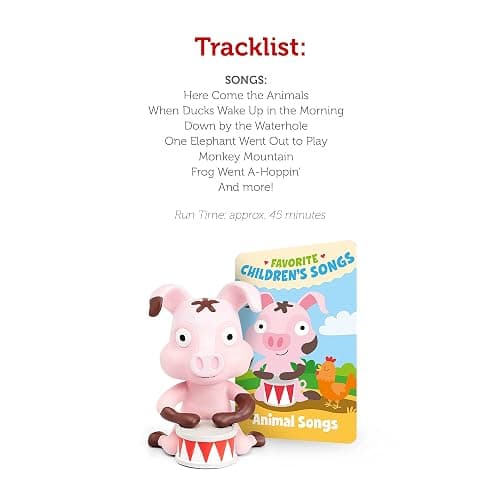 Tonies Favorite Children's Songs: Animal Songs Audio Toy Figurine thumbnail 4