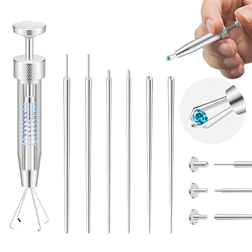 Piercing Ball Grabber Tool, Jewelry Changing & Insertion Kit 16G-20G | Anti-slip grip with stainless steel construction, nickel-free comfort for threaded and threadless jewelry multiple piercings thumbnail 7