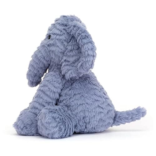 Jellycat Fuddlewuddle Elephant Stuffed Animal, Medium 9 inches - Elephant Plush Toy - Classic Children's Gift thumbnail 3