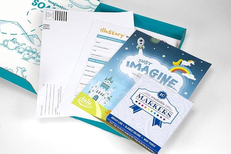 Lulu Jr. Illustory Book Making Kit, Multicolor thumbnail 6