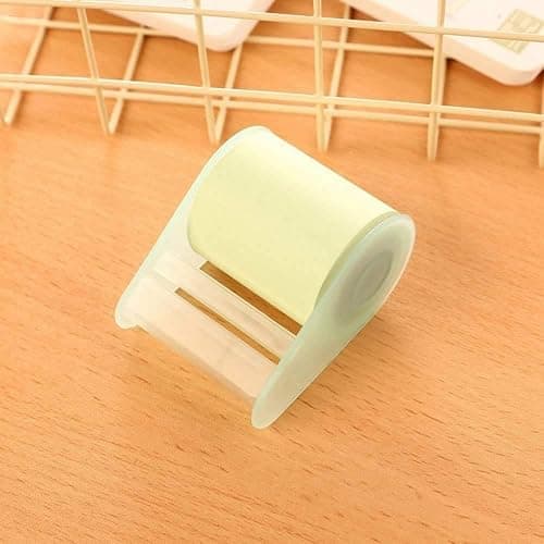 Sourcemall Full Adhesive Roll Sticky Notes, Self-Stick Notes,Width x Length 2 x 300 Inches, 4 Rolls/Pack (Four Colors with Dispensers) thumbnail 2