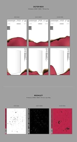 LE SSERAFIM - Unforgiven 1st Studio Album+Store Gift (Bloody Rose ver.) thumbnail 3