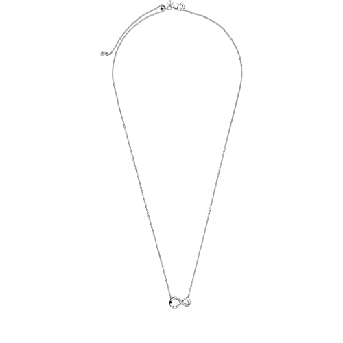 Pandora Moments Women's Sterling Silver Sparkling Infinity Collier Pendant Necklace, 50cm thumbnail 4