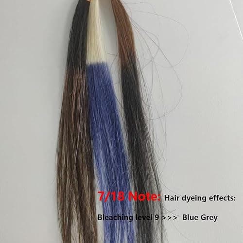 YSNSTYLE-PureStyle 3.4 fl oz(100ml) Hair Color Cream, Ammonia-Low Permanent Hair Dye with Nourishing, Medium Grey Blue Long-Lasting Fade-Resistant Color, At-Home Salon Quality Hair Coloring thumbnail 3