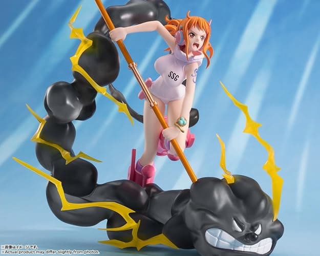 TAMASHII NATIONS - One Piece - [Extra Battle] Nami -Lighting Blast-, Bandai Spirits FiguartsZERO Collectible Figure thumbnail 6