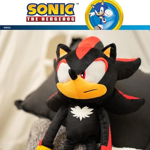 Franco Sonic Shadow The Hedgehog Anime Kids Bedding Super Soft Plush Cuddle Pillow Buddy, One Size, (Officially Licensed Product) - Shadow the Hedgehog thumbnail 5