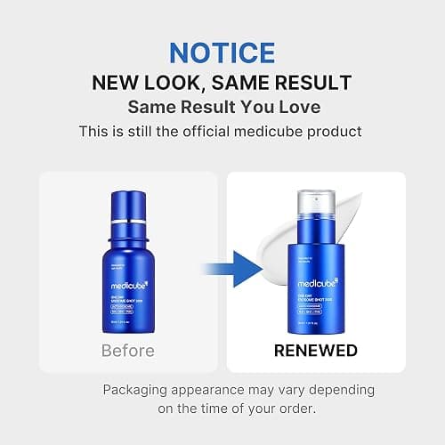 medicube Zero Exosome Shot 2,000 PPM Spicule Facial Serum | Liquid Skin Booster Serum | Exosome, AHA+BHA+PHA | Pore Care, Dead Skin Cells, Skin Texture | Korean Skin Care 1.01 fl.oz thumbnail 2