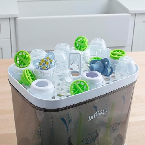 Dr. Brown's All-in-One Sterilizer and Dryer for Baby Bottles, Parts & Other Newborn Essentials - All-in-One Sterilizer & Dryer thumbnail 20