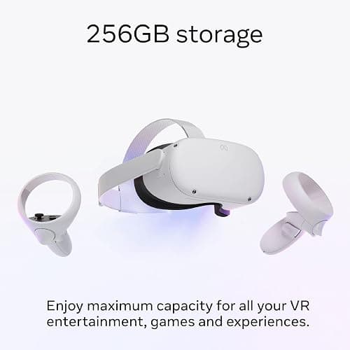 Meta Quest 2 128GB - Advanced All-in-One Virtual Reality Headset (Renewed) thumbnail 3