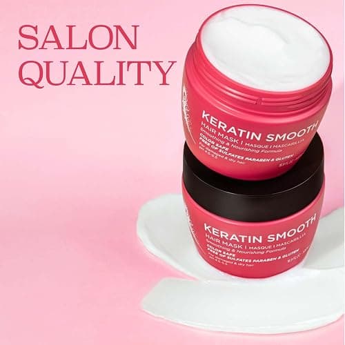 Luseta Keratin Hair Mask, Deep Repair Treatment for Damaged Hair 16.9oz | Keratin Protein Treatment – Helps Strengthen Weak Strands, Prevents Breakage and Restore a Smoother, Healthier Look thumbnail 3