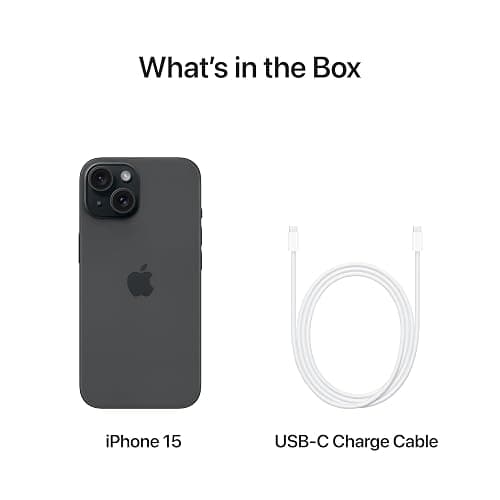 Apple iPhone 15 (128 GB) - Black thumbnail 6