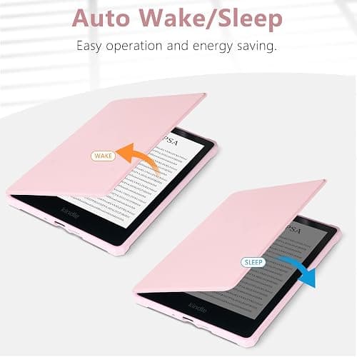 COO Case for 7" All-New Kindle Paperwhite 12th Gen 2024 & Kindle Colorsoft Signature Edition 2024, Slim Lightweight Shell TPU Leather Protective Cover with Auto Sleep/Wake thumbnail 3